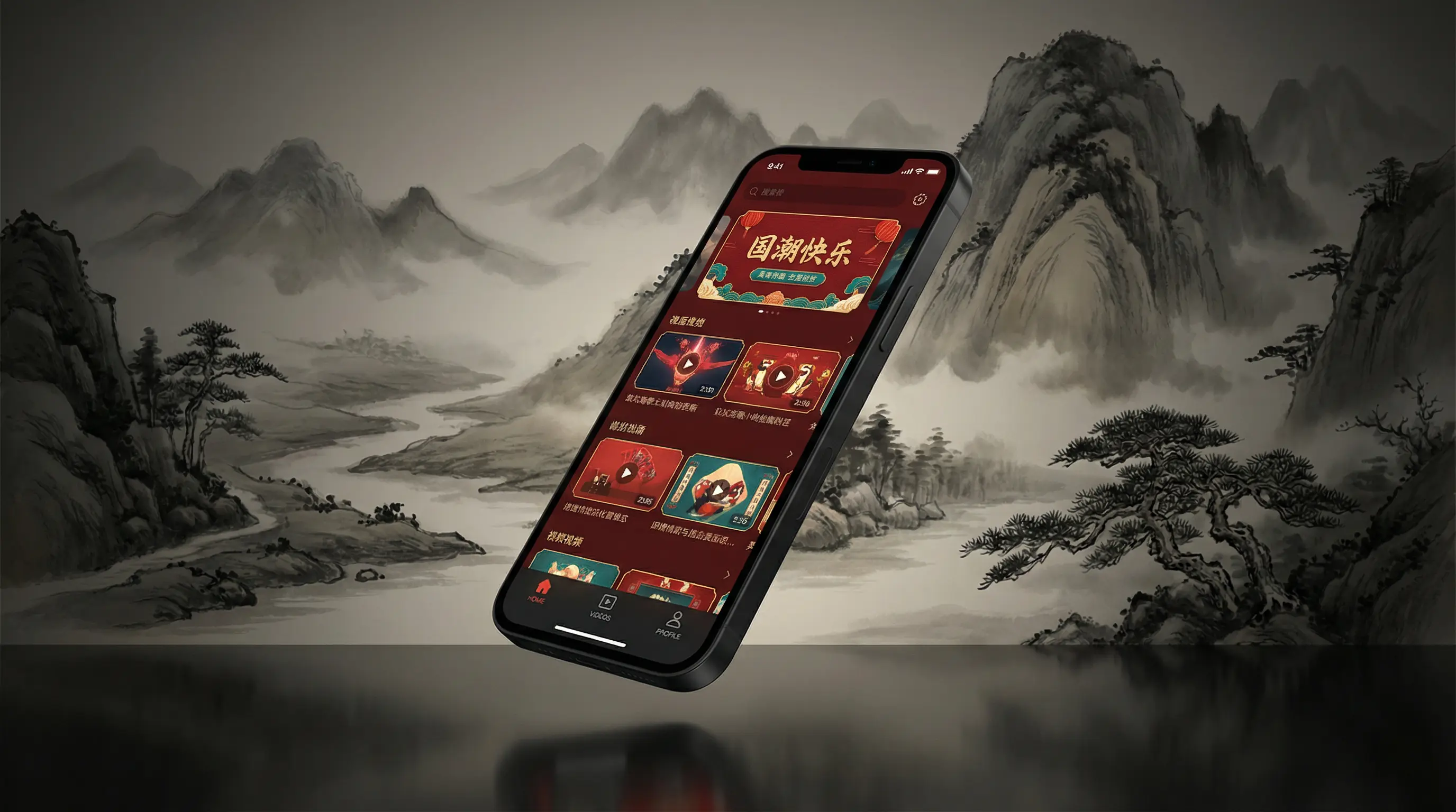 秋霞特色大片新入口 移动端APP界面展示